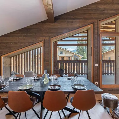 4 Bedroom Duplex With Large Balcony And Parking Apartment Megeve